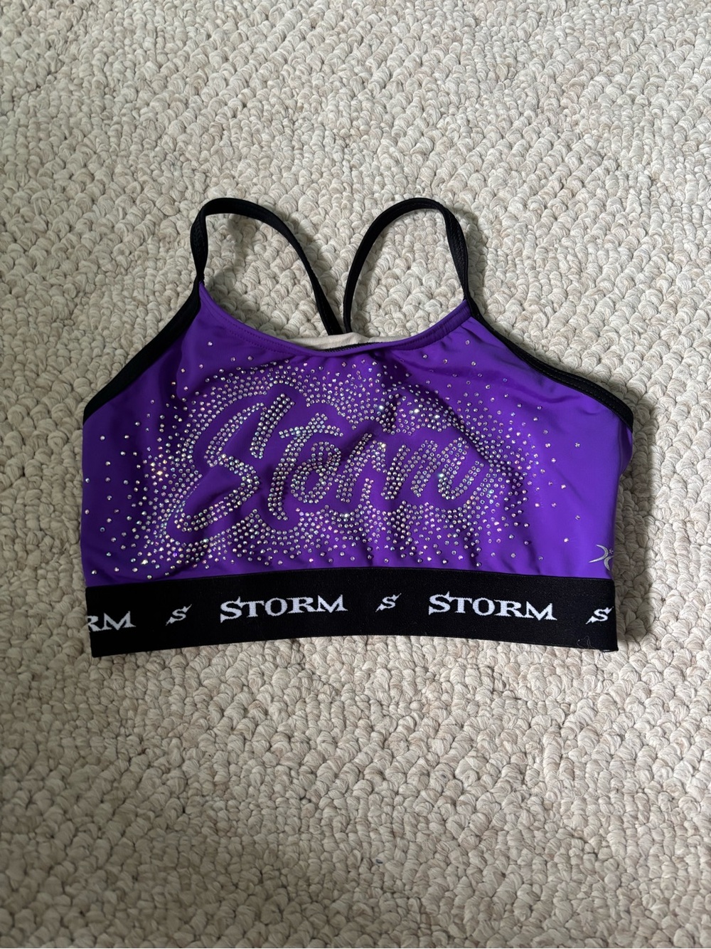 Perfect Storm athletics sports bra (small)